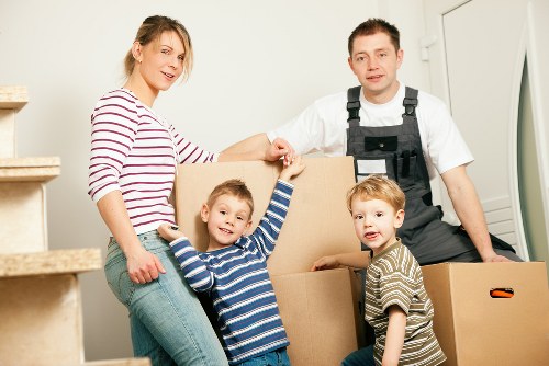 Commercial moving team planning a Whitecity office relocation