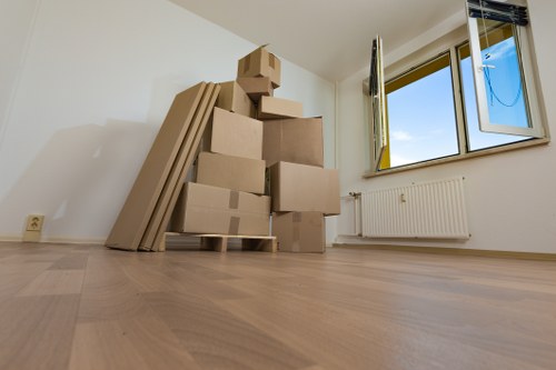 Residential packing supplies and boxes for a move in Whitecity