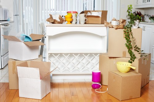 Residents and commercial customers using storage near White City