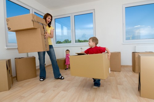 Careful loading and transport by White City man and van team