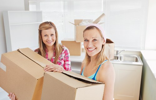 Large removal van in Whitecity for house and office relocation