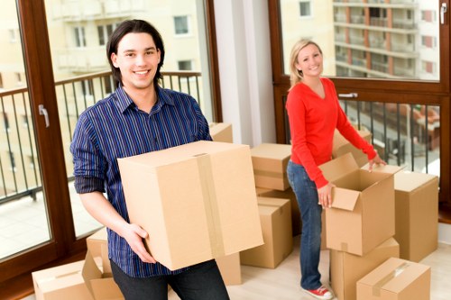 White City commercial removals planning around building access and parking